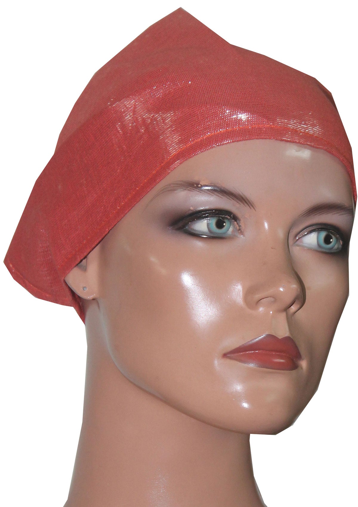 Handmade Soft Crepe Tie-Back Caps – 10 Color Comfort Set