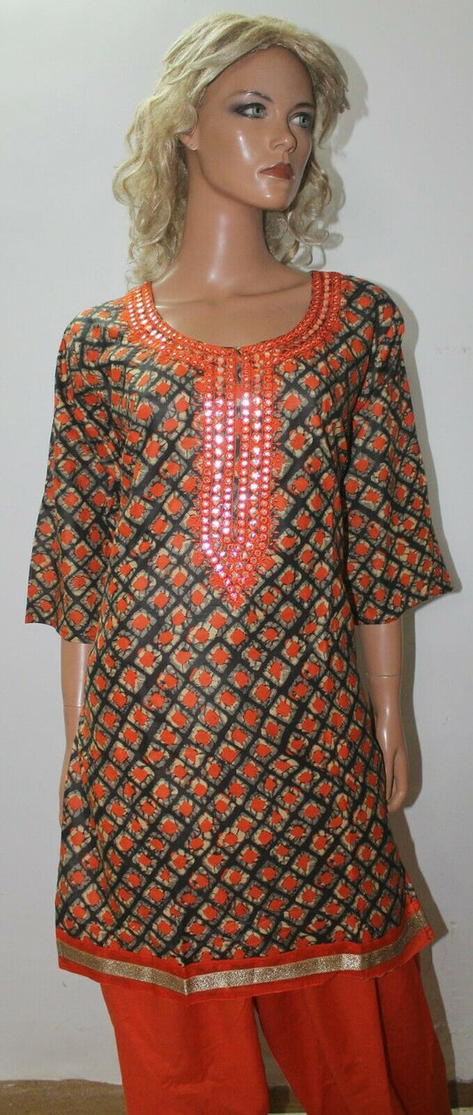 Gray  Ready to Wear Salwar Kameez  chest 50  Fast ship New Full sleeves