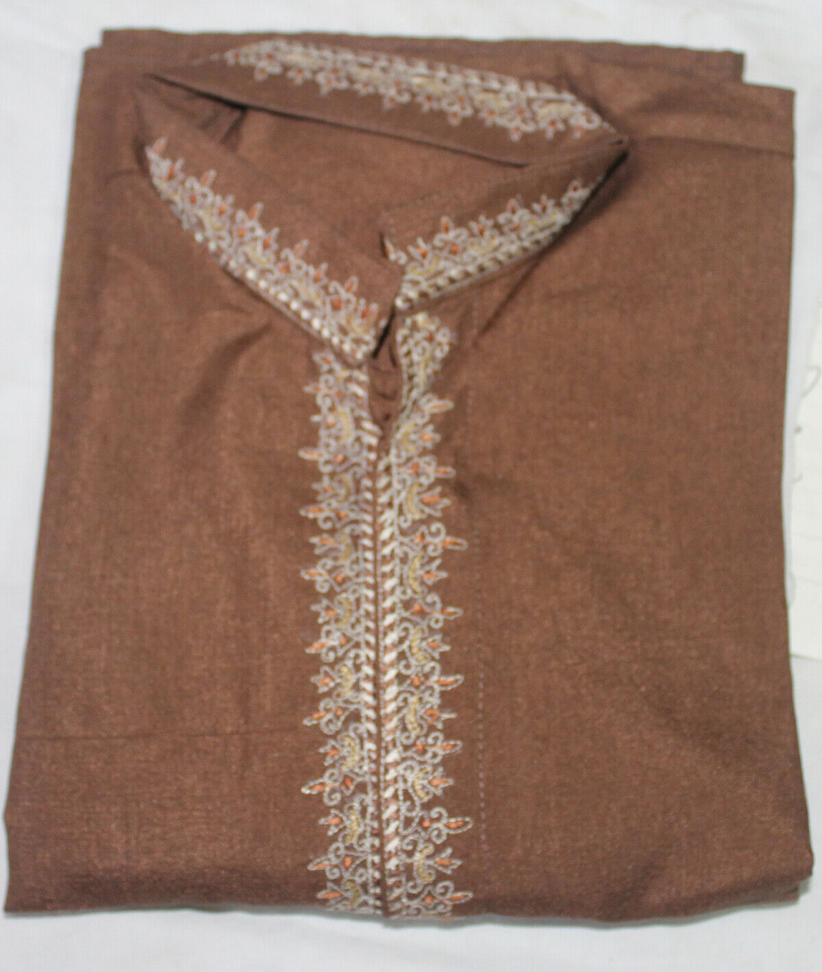 Brown  Boys Kurta pajama Indian Wedding  Festival children Age 2 fast ship