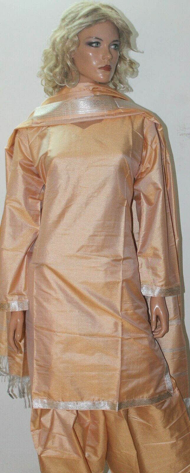 Peach  Salwar Suit Set By Inayah Patel chest size 46