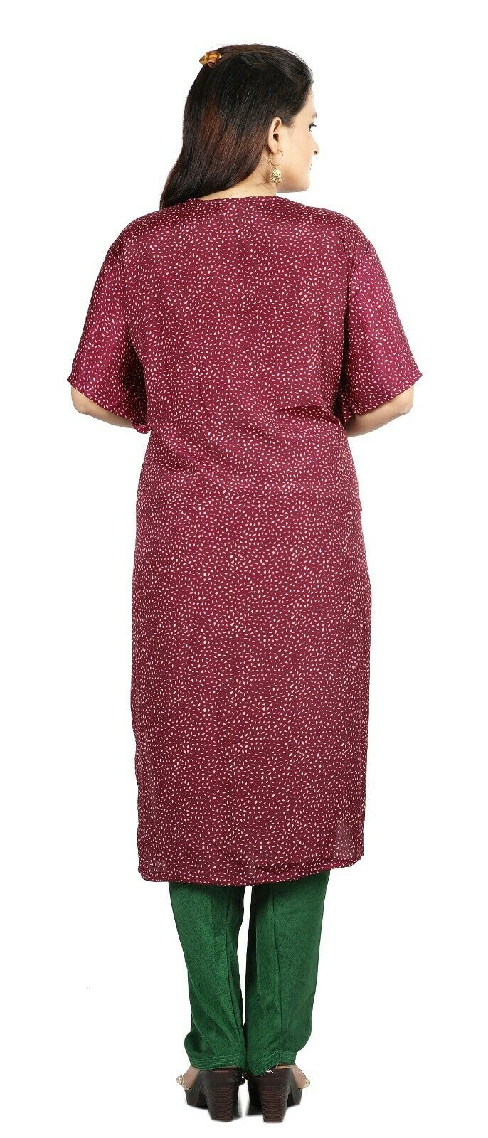 Maroon Boutique Wedding Summer New Stitched Designer salwar kameez  Plus size 54