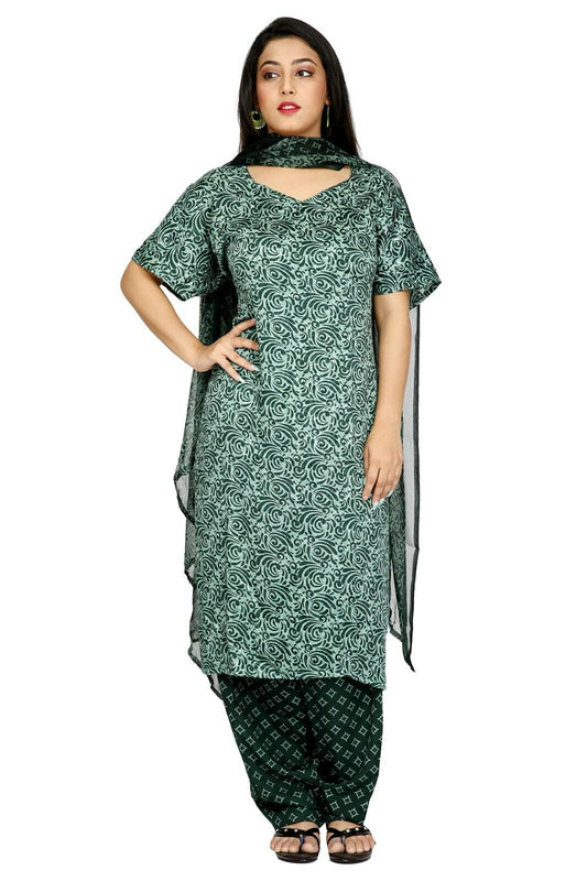 Green Crepe  Soft salwar kameez  Plus size 56 Boutique New arrivals