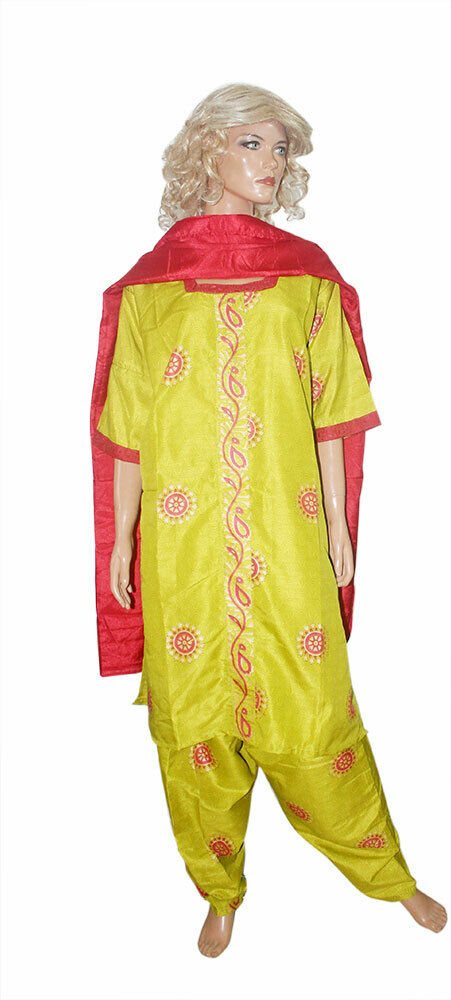 Green Cotton  Wedding Party  Designer  Chest 52 New Salwar kameez Dress