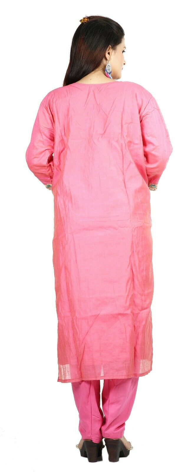 Pink Boutique Cotton Summer New Stitched Designer salwar kameez  Plus size 50