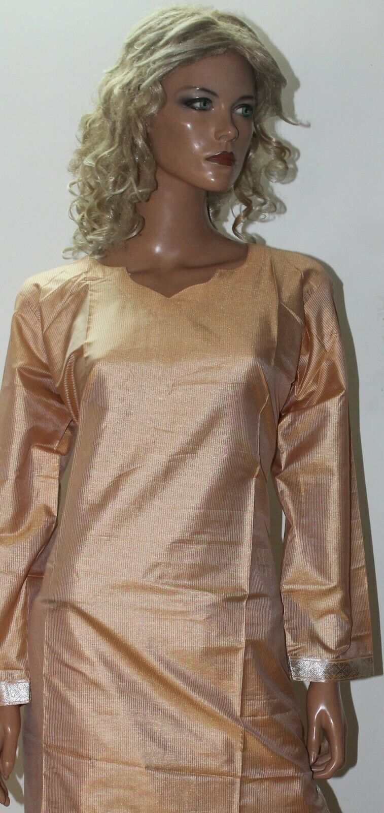 Peach  Salwar Suit Set By Inayah Patel chest size 46
