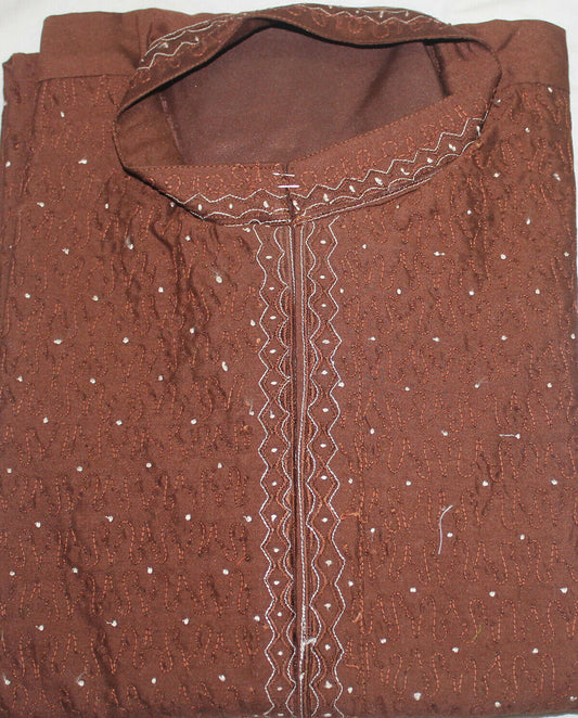 Brown Boys Kurta payjama sherwani  Set Indian Wedding Partyl age 10