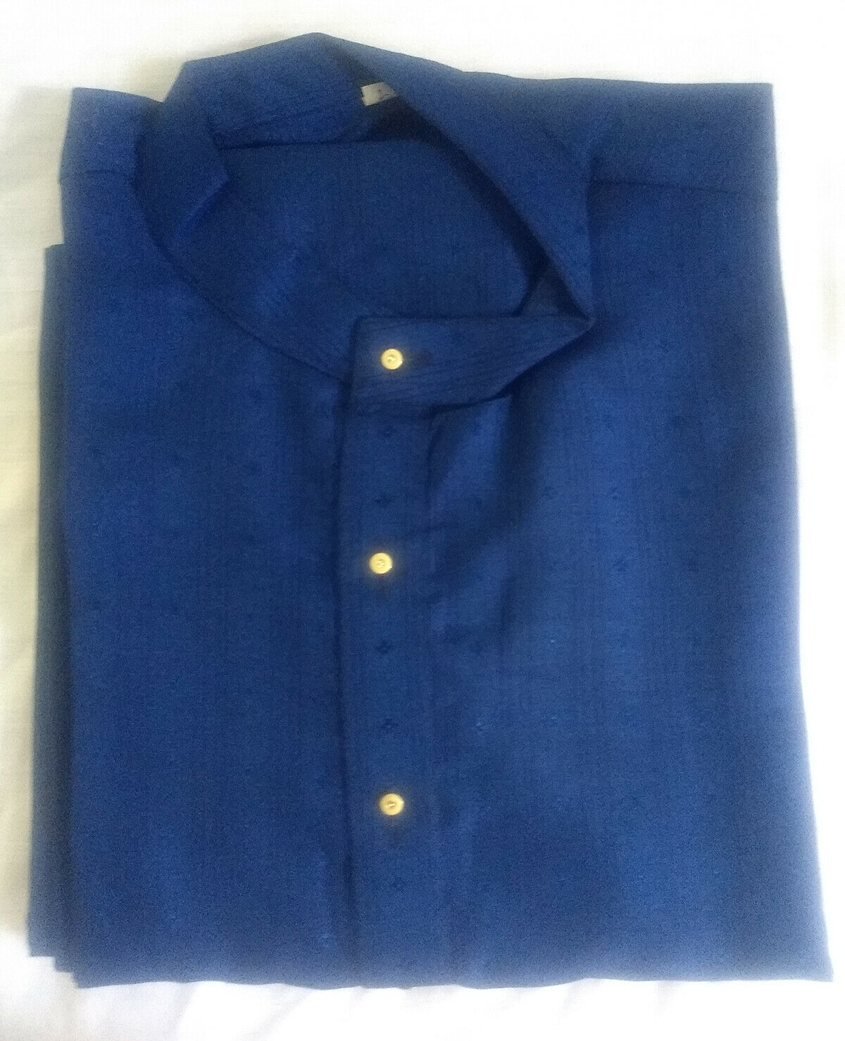 Blue   Men Kurta Pajama  Indian Wedding Shirt  Wear Sherwani  XSmall