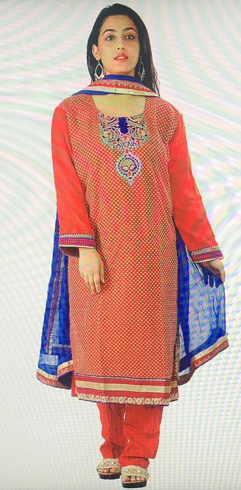 Designer  Salwar kameez Dress plus size 52