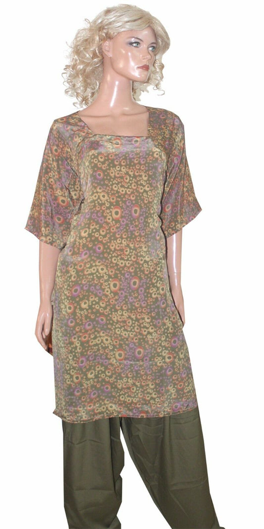 Green Printed  Bollywood  Indian Salwar kameez Plus Size 54  New Arrivals