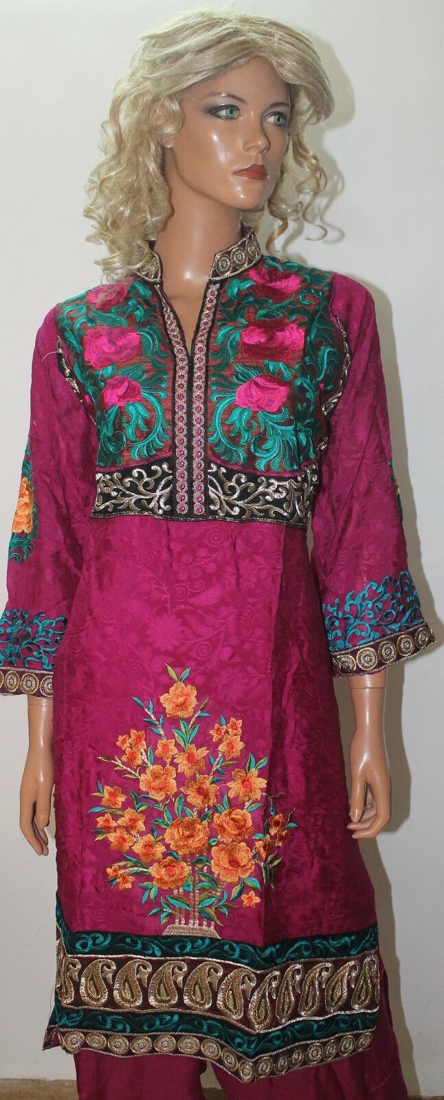 Pink Salwar Kameez Designer Wear chest size 46