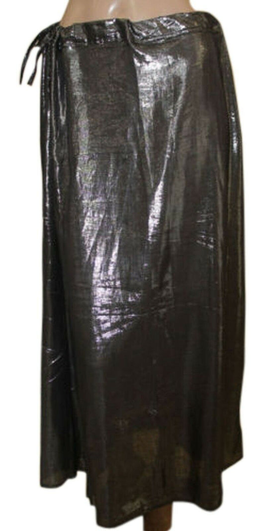 Black shimmer Indian saree Petticoat Underskirt belly dancing Lehanga slip SALE
