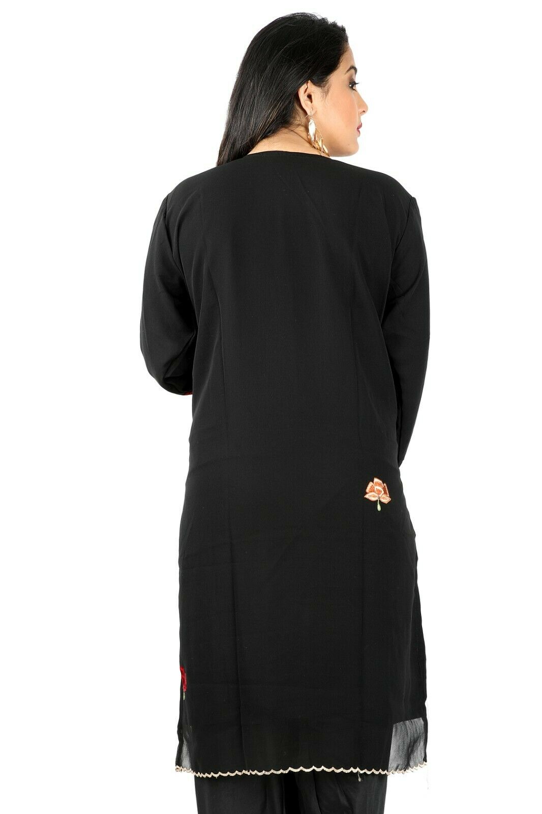 Black  Wedding Party Wear Designer Salwar Kameez chest Plus Size 50