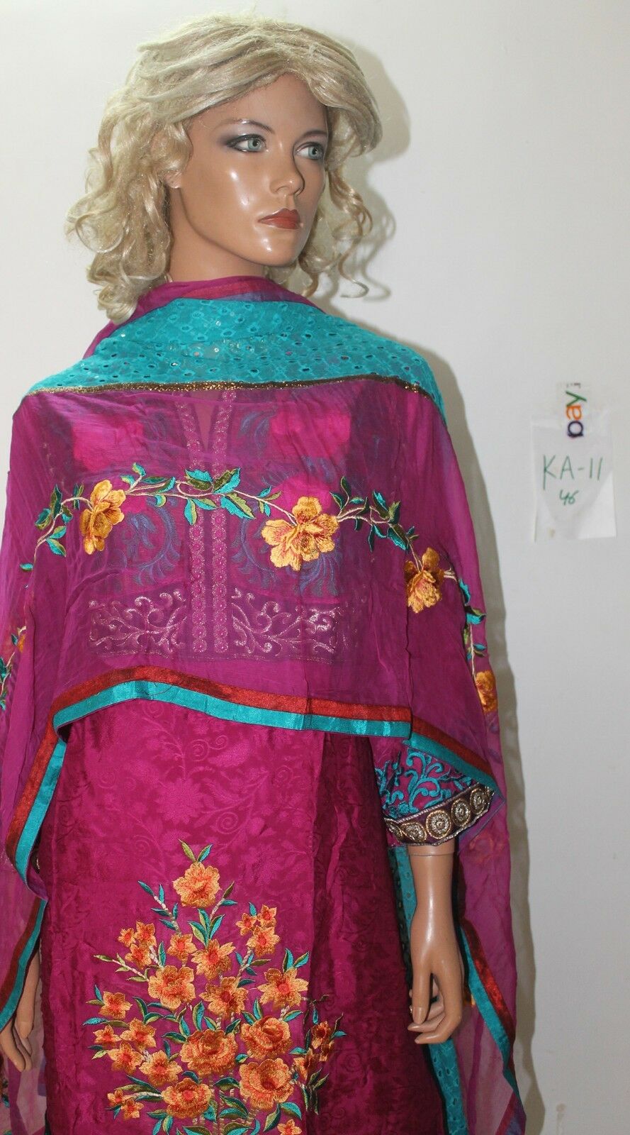 Pink Salwar Kameez Designer Wear chest size 46