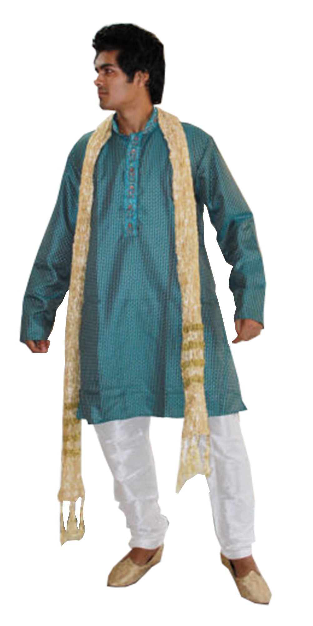 Blue  Boys  Kurta Pajama Set New Indian Clothing size Age  12