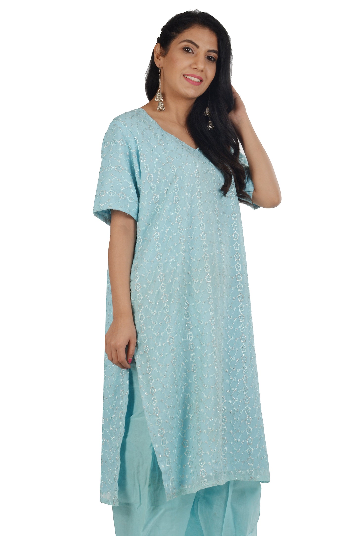 Blue wear Formal Salwar kameez Dress Chest Size 46