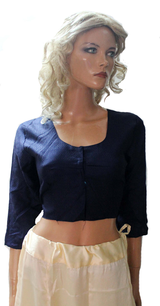 Blue Sari Blouse Chest size 38