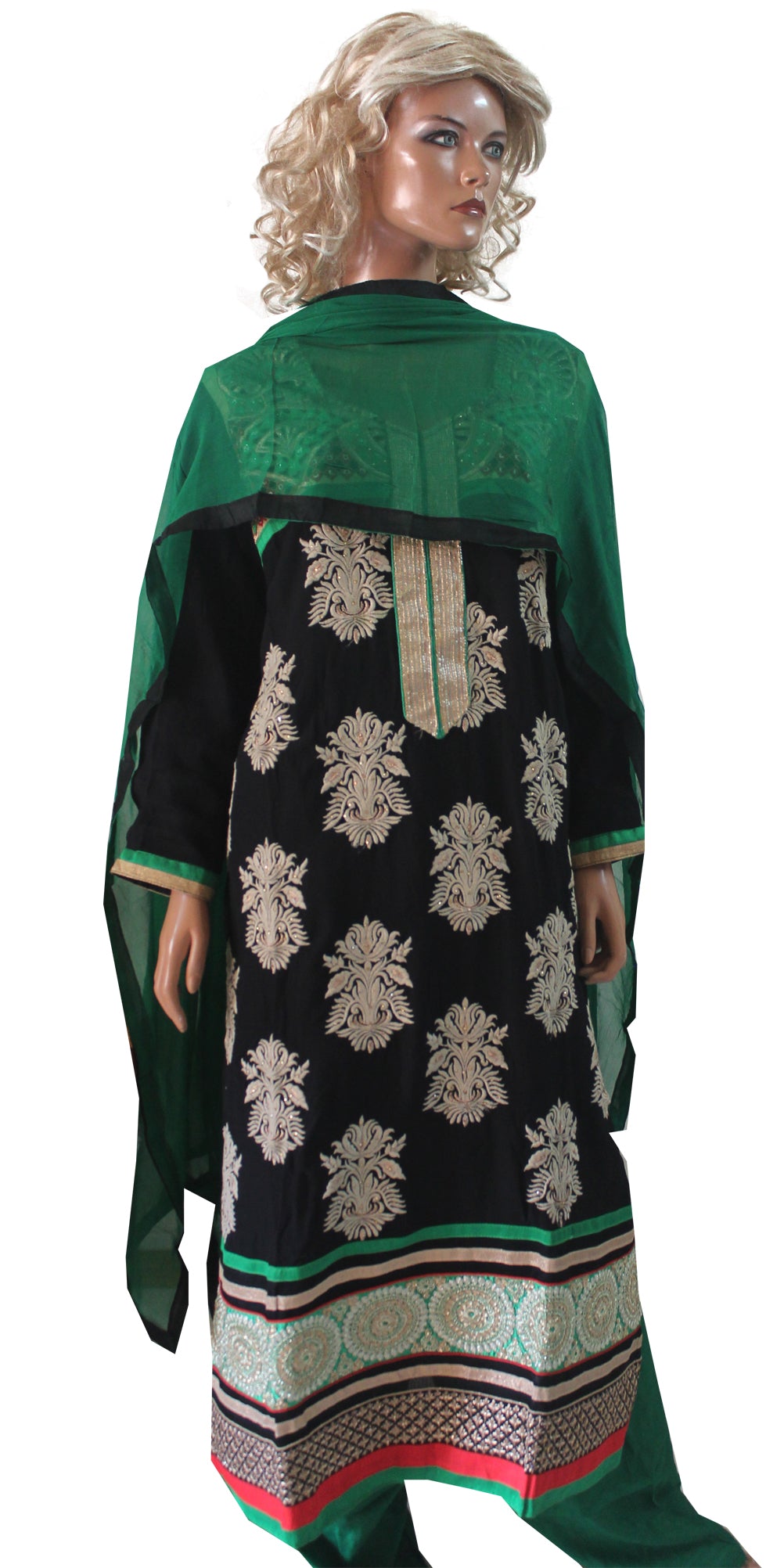 Black  Designer Formal Salwar kameez  Plus Chest  Size 52
