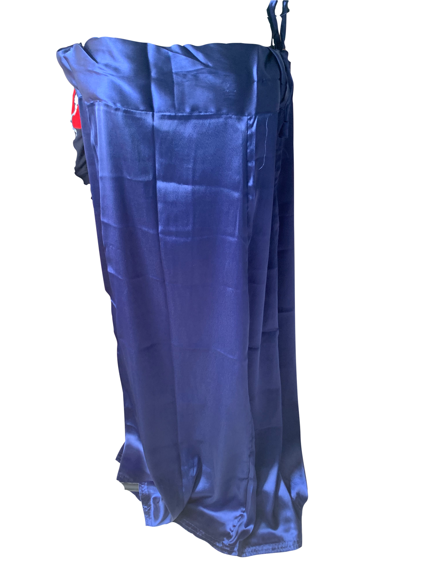 Royal Blue Satin Indian saree Petticoat Underskirt