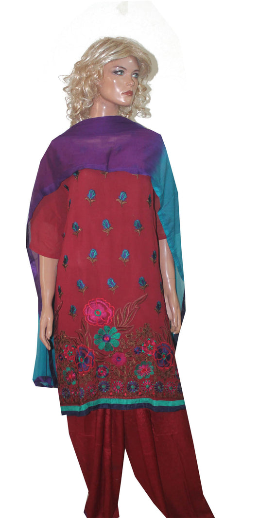 Designer  Salwar kameez Dress Plus Size 52