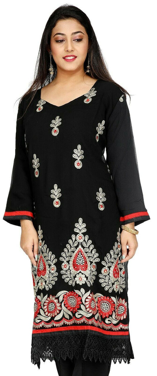 Black Salwar Kameez for Women | Designer Partywear Dress for Women