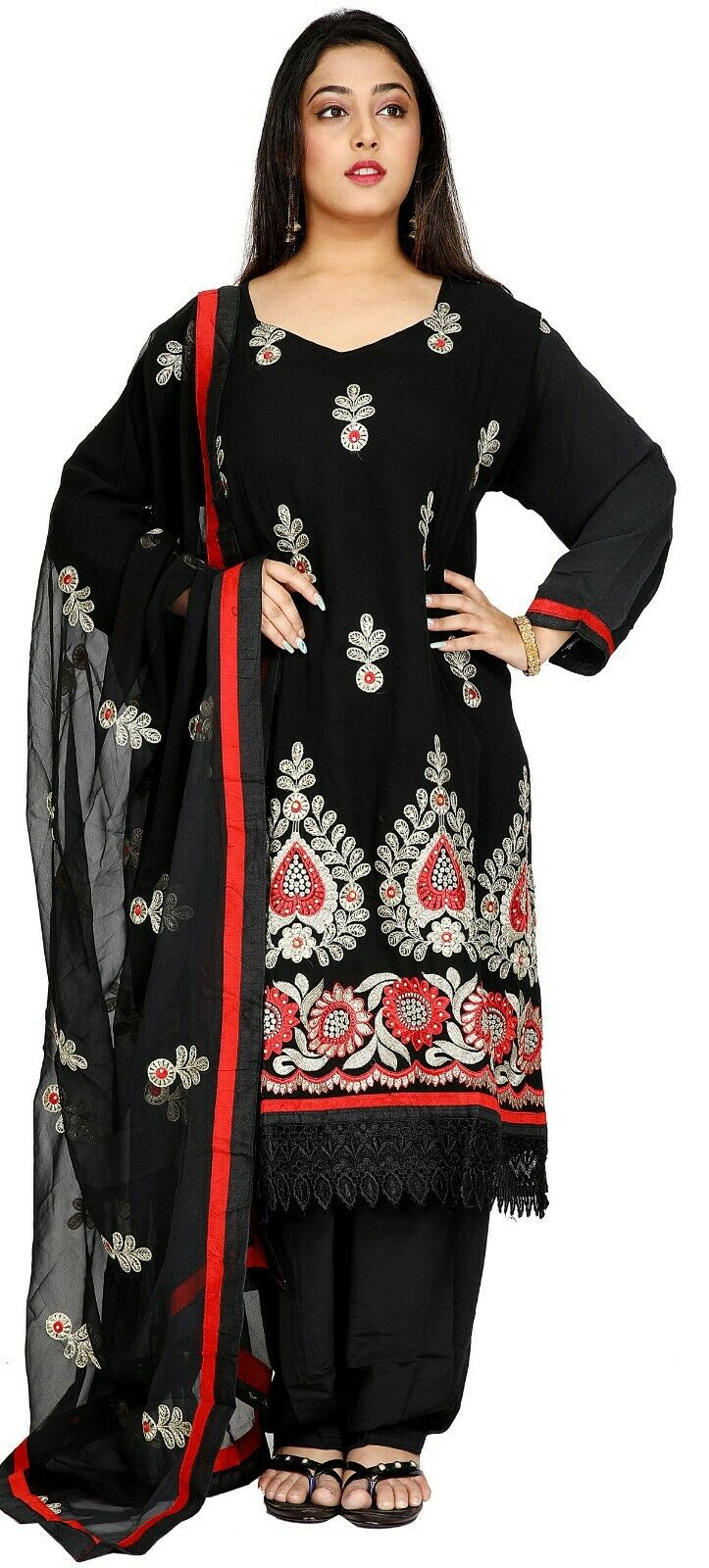 Black Salwar Kameez for Women | Designer Partywear Dress for Women