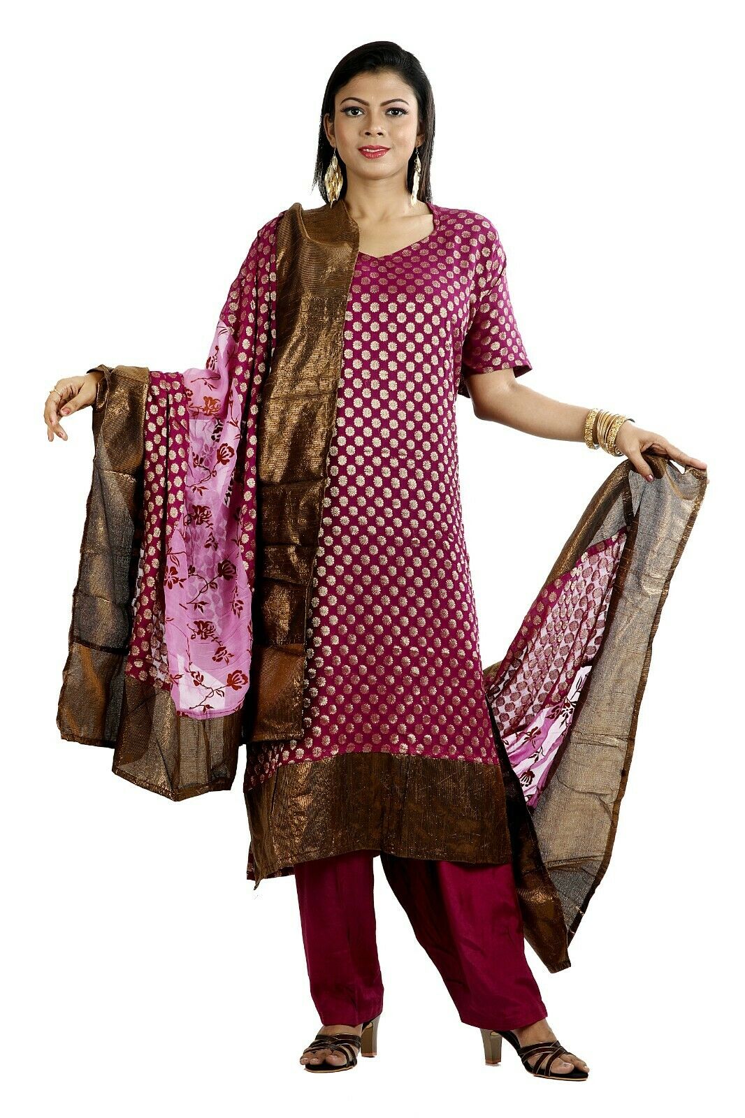 Purple Salwar Kameez for Women | Designer Partywear Dress for Women