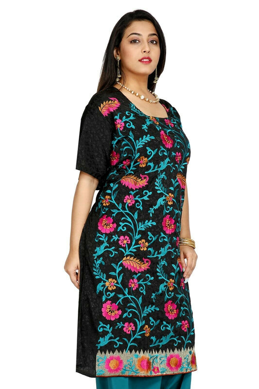Black and Blue Salwar Kameez for Women | Designer Partywear Dress for Women