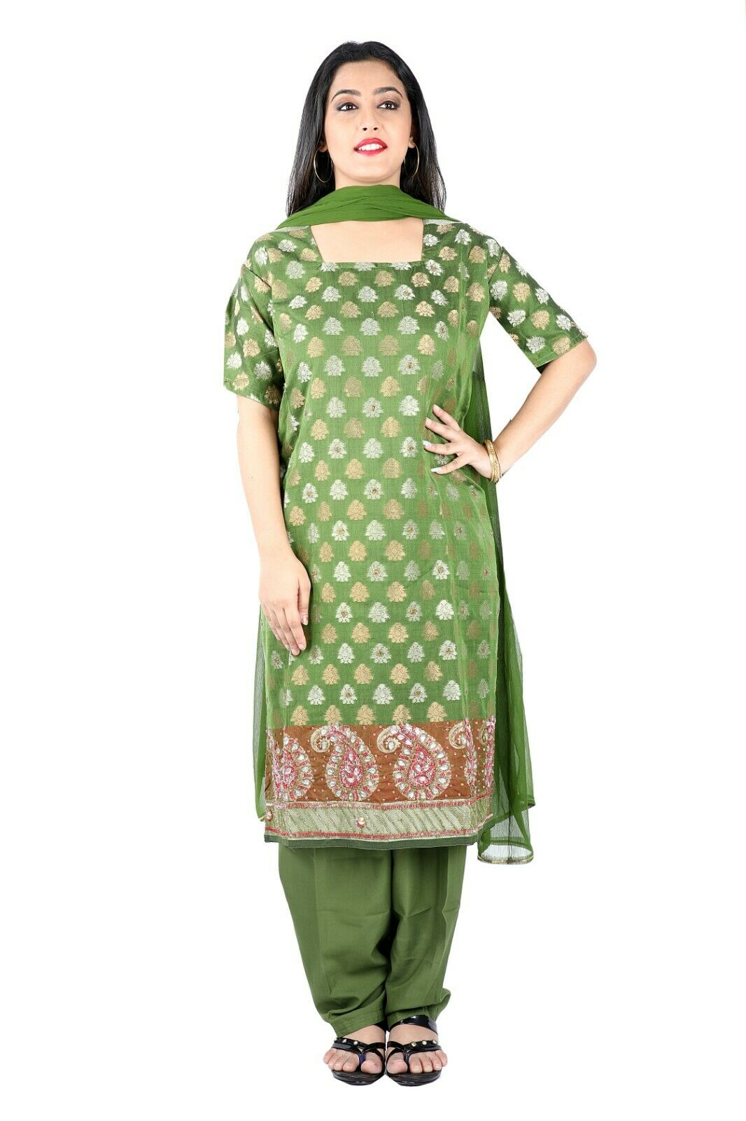 Green Salwar Kameez for Women | Designer Partywear Dress for Women